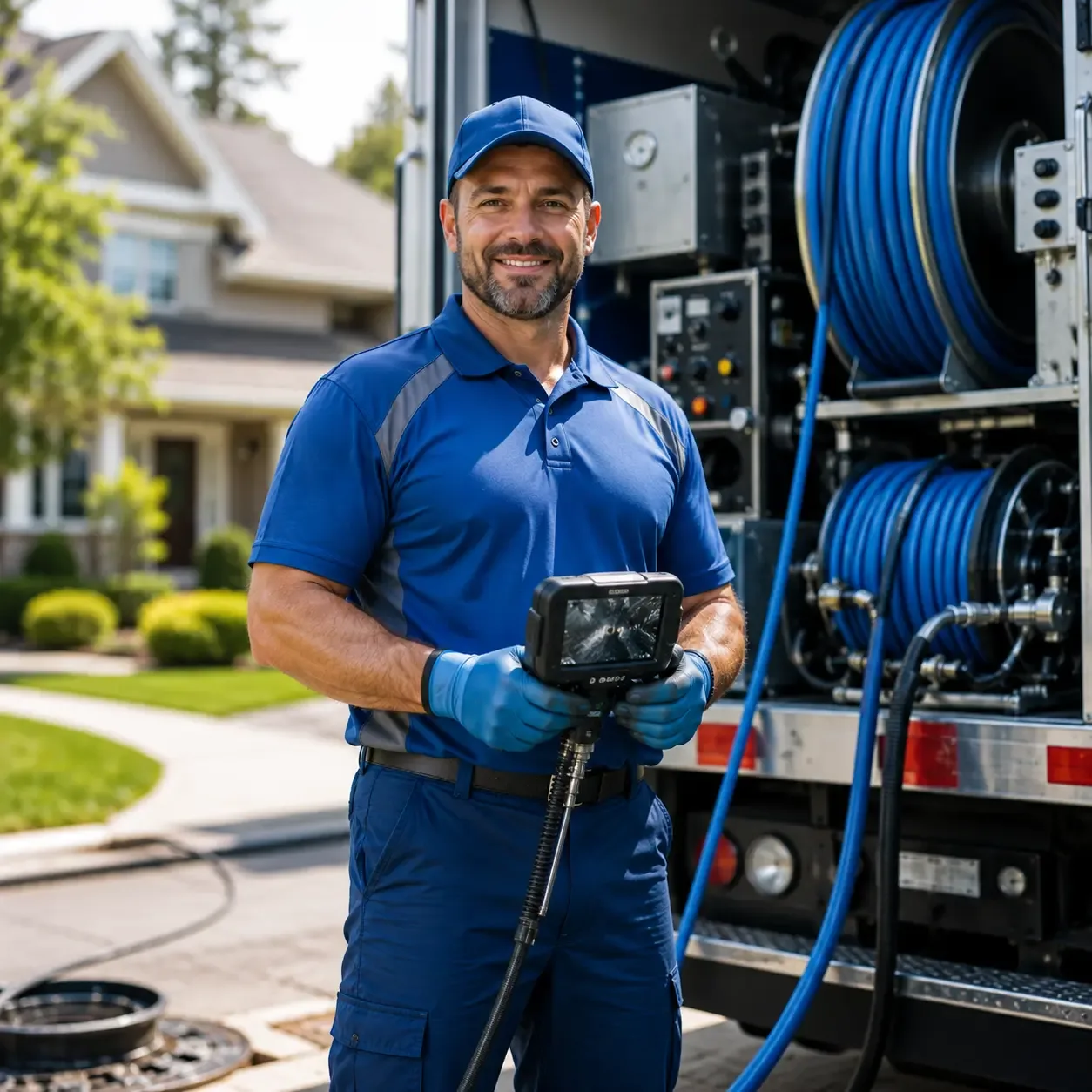 Local outdoor drain cleaning specialists in Scotland, TX